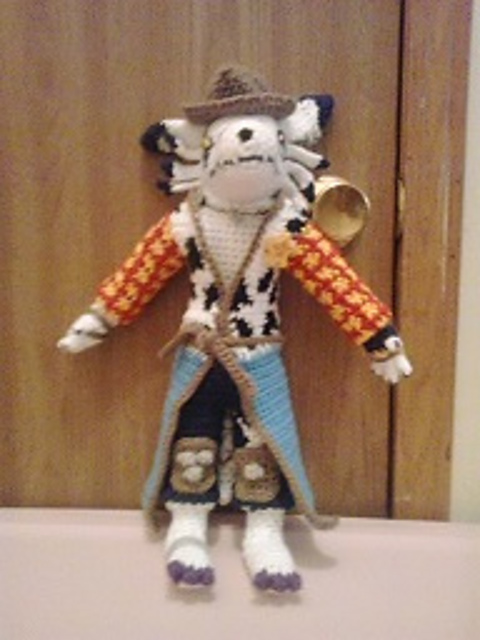 Sheriff Woody Bathrobe and Hat pattern 