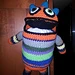 Monster Bag Holder pattern 