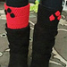HarleyQuinn inspired BootCuffs pattern 
