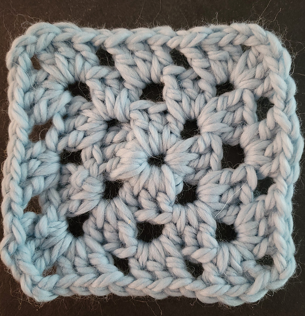 Crocheted Granny Square