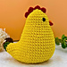 Chicken Banana Crochet pattern 