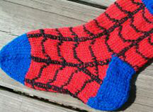 Spider-vev Sokker - Rosemary Chapman