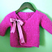 cardigan rose pattern 