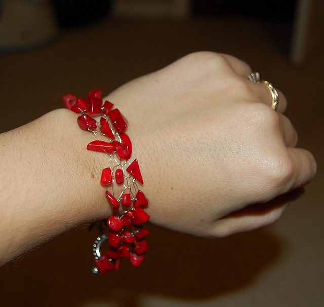 Ravelry Knit Bead Bracelet pattern by Marnie Stockman