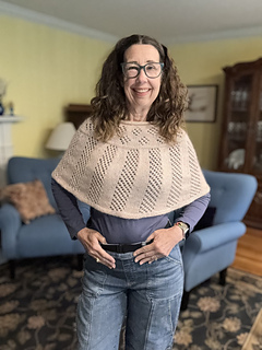Lux Eyelet Poncho