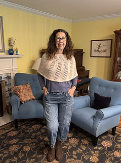 Lux Eyelet Poncho