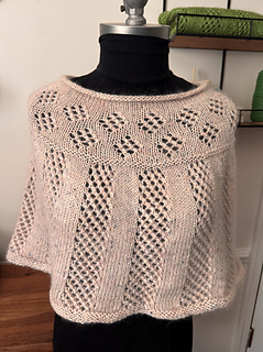 Lux Eyelet Poncho