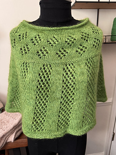 Lux Eyelet Poncho