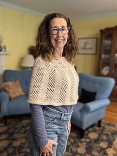 Lux Eyelet Poncho