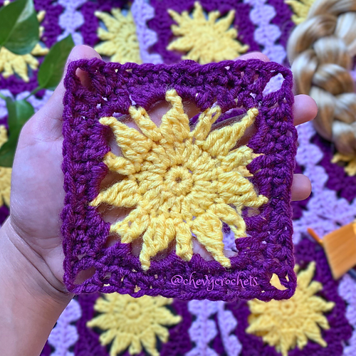 Corona Sun Granny Square