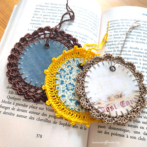 Bookmark Paper Crochet