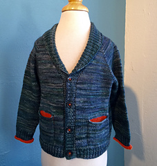 Cropped Cardigan pattern by Chiaki Hayashi