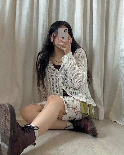 from hooded cardigan