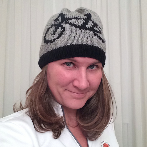 Ravelry Marty's Reliable (Bicycle) Hat pattern by Karen Clark