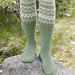 180-3 Perles du Nord Socks pattern 