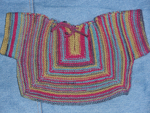 Teddybear Poncho-sweater photo 2