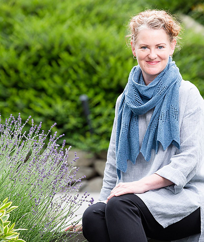 Ravelry: Chevron Lace Wrap and Scarf pattern by Churchmouse Yarns and Teas