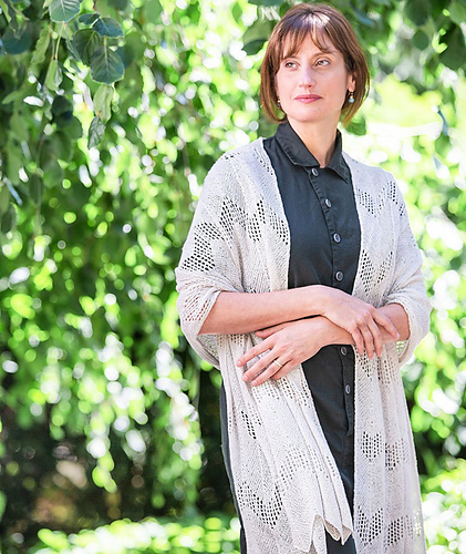 Ravelry: Chevron Lace Wrap and Scarf pattern by Churchmouse Yarns and Teas