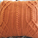 Cable Diamond Pillow photo 3