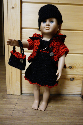 18" Doll Purse 3 Ways photo 9