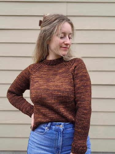 カ子様　evameva coil yarn raglan pullover 377149169_1060126048331619_665