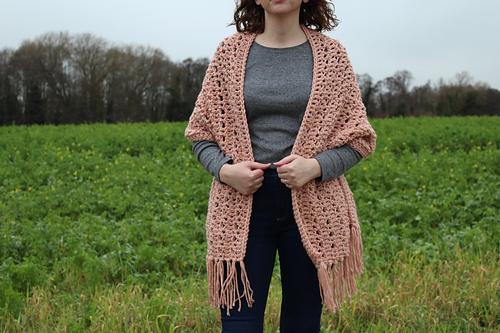 Wildflower Chunky Shawl photo 9