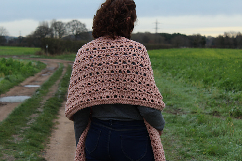 Wildflower Chunky Shawl photo 7