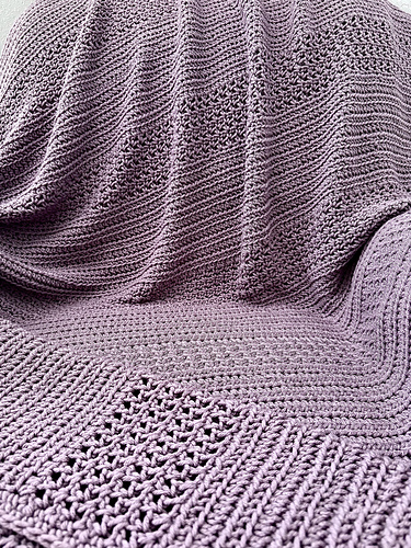 The August Crochet Throw