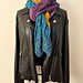 Scarf and Folding Scarf "Syke" pattern 