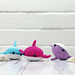 Diver Stanley and Baby Sharks pattern 