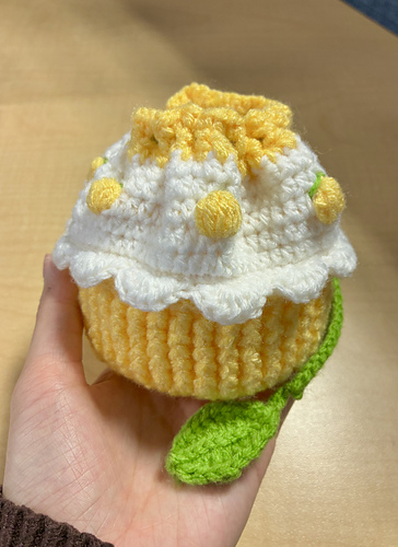 Lemon Cupcake Pouch