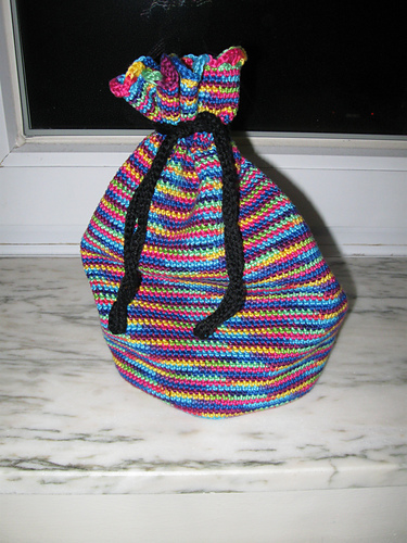 Rainbow WIP bag photo 1