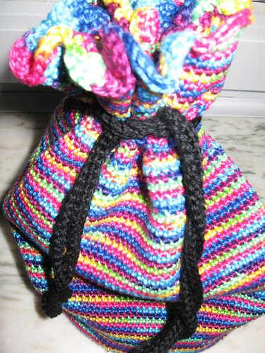 Rainbow WIP bag photo 3