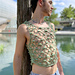 Cloud Leaper Mesh Tank Top pattern 