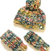 Swallowtail Beanie pattern 