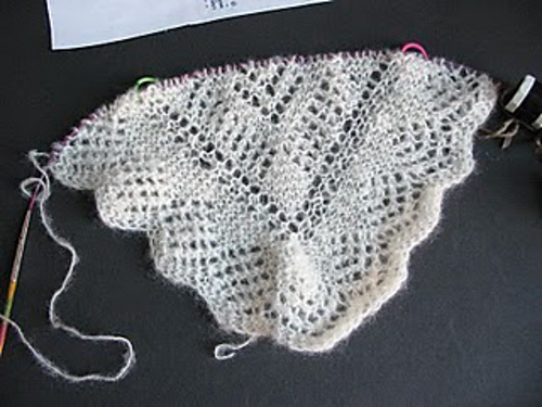 Eksklusiv Orenburg-sjal - Gretchen Fancher