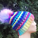 Winter Rainbow Dream Hat pattern 