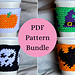 Halloween Cup Cozy Set pattern