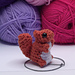 Mini Squirrel pattern 