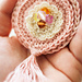 Crochet brooch pattern 