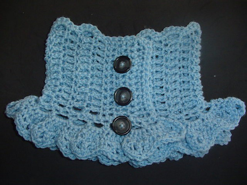 Victorian Style Neck Warmer Collar photo 1