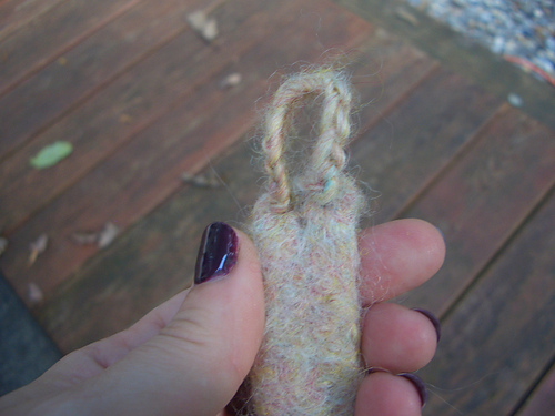 Earbud Buddy / Felted Cozy photo 5