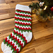 Blitzen Keepsake Stocking pattern