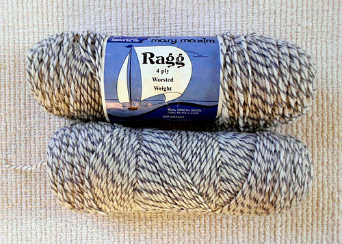Ravelry: Mary Maxim Ragg 4 ply Worsted Weight (Wool)