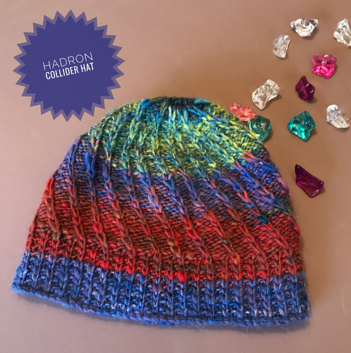 Ravelry: Hadron Collider Hat pattern by Susan Ashcroft