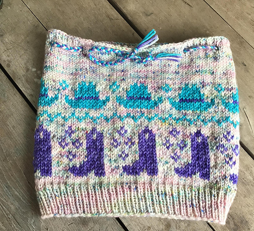 Cowgirl Yarn Two-Step Cowl