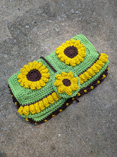 Sunflower Book Sleeve