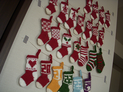 Mini Christmas Stocking Ornaments photo 6