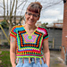 The Hexi Twist Tee pattern 