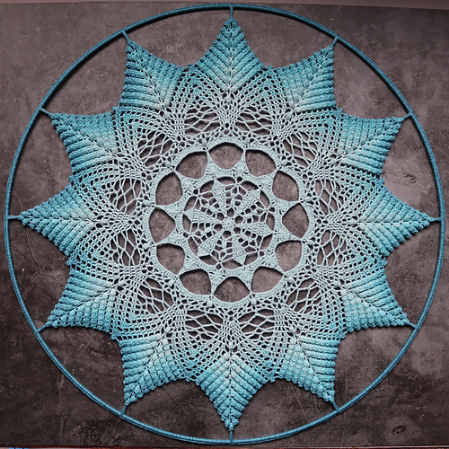 Mandala 'Snow Crystal - Aleksandra Pavlova